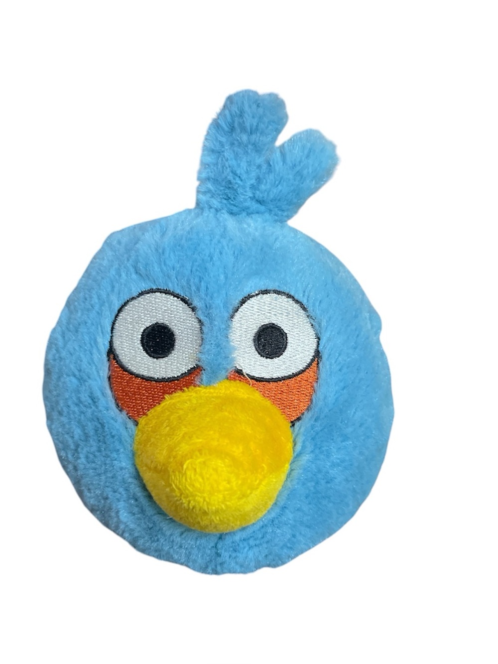 2012 Commonwealth Angry Birds Blue Jay 5" Plush Stuffed Animal Toy Bird No Sound